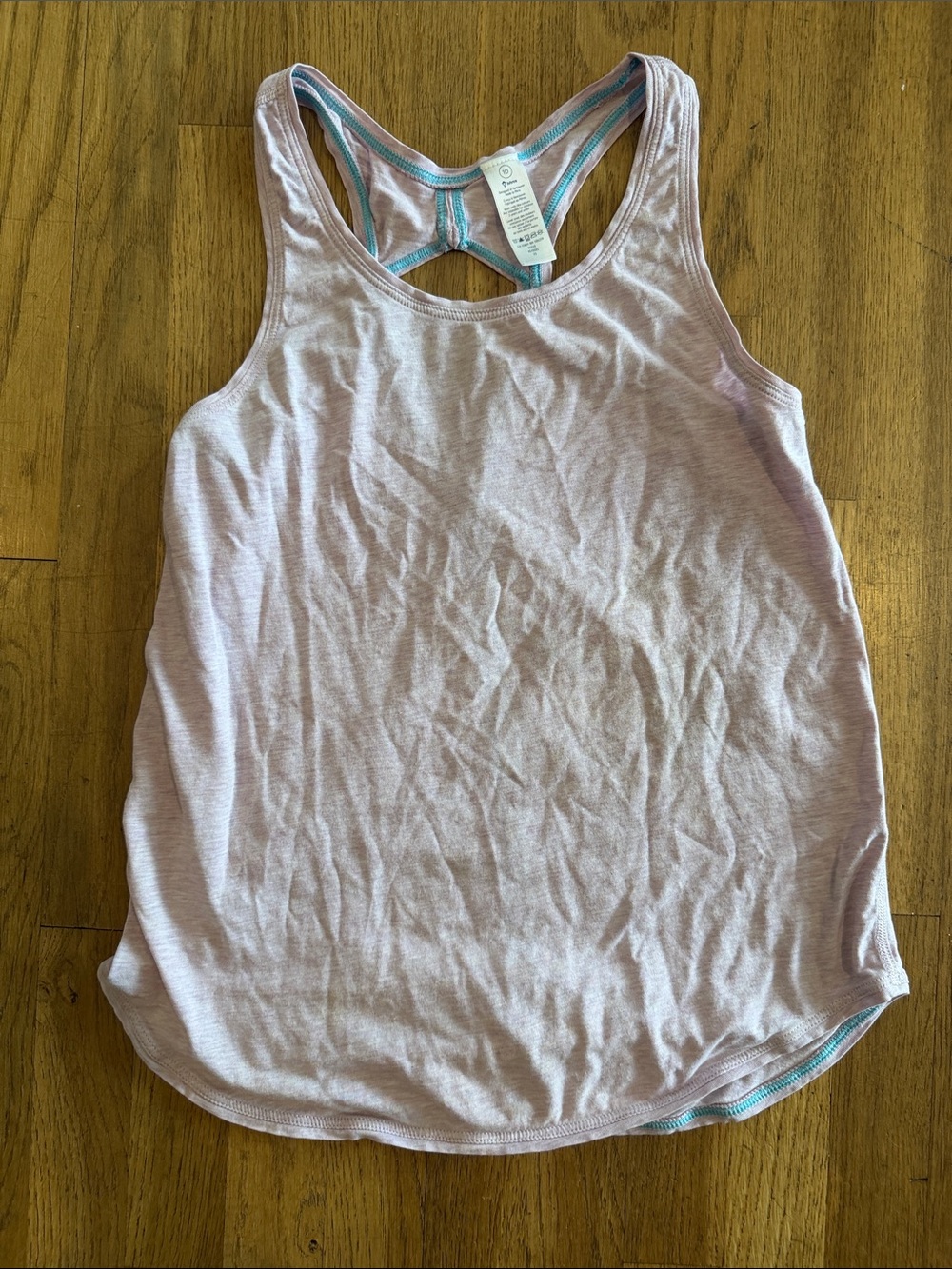 Girls Ivivva Light Pink  Tank wsize 10